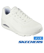 SKECHERS スケッチャーズ uno メンズ スニーカー 厚底 シューズ エアクッション 52458 ウノ スタンド オン エア UNO STAND ON AIR ストリート 普通幅 カジュアル 紐靴