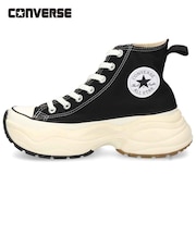 コンバース レディース スニーカー ハイカット 厚底 レースアップ オールスター サージトレーナー SURGETRAINER HI CONVERSE ALL STAR 31312401 31312402 オフホワイト ブラック 紐靴 黒 白 カジュアル シンプル レトロスポーティ シューズ