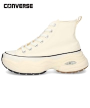 コンバース レディース スニーカー ハイカット 厚底 レースアップ オールスター サージトレーナー SURGETRAINER HI CONVERSE ALL STAR 31312401 31312402 オフホワイト ブラック 紐靴 黒 白 カジュアル シンプル レトロスポーティ シューズ