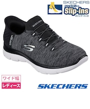 SKECHERS スケッチャーズ スリップインズ レディース サミッツ ダズリングヘイズ 149937W ワイド幅 軽量