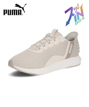 プーマ スニーカー メンズ レディース スリッポン 厚底 ハンズフリー 黒 PUMA ソフトライド クルーズ イーズイン ランニングシューズ 軽量 ワイド幅 311997