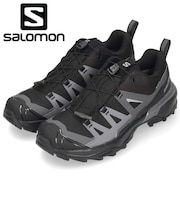 サロモン ハイキングシューズ メンズ スニーカー 黒 ローカット X ULTRA 360 GORE-TEX ゴアテックス 防水 防滑 軽量 L47453200 ブラック SALOMON