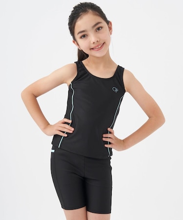OceanPacific/オーシャンパシフィック キッズ 子供 ジュニア スクール水着タンキニ2点セット