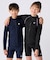 FILA/フィラ キッズ　子供　ジュニア 長袖フルＺＩＰラッシュガード