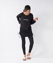 OceanPacific/オーシャンパシフィック レディース Tシャツ&レギンス付き水着3点セット