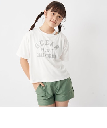 OceanPacific/オーシャンパシフィック キッズ　ビキニ3点セット 水着 Tシャツ ショートパンツ ビキニ 