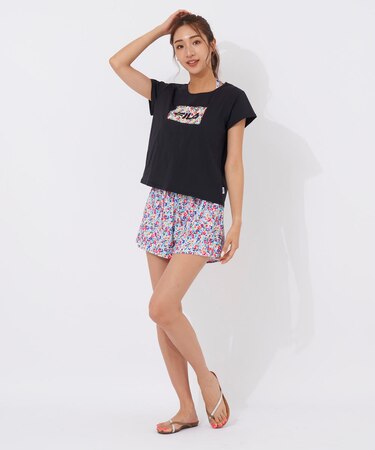 FILA/フィラ ロゴTシャツ付き水着4点セット