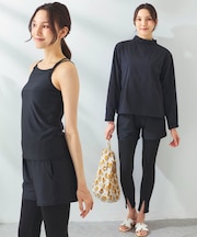 OceanPacific/オーシャンパシフィック モックネックラッシュガード付き水着5点セット水着