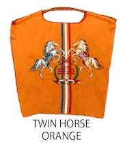 【Ball&Chain/ボールアンドチェーン】TWIN HORSE(M) 刺繍エコバッグ