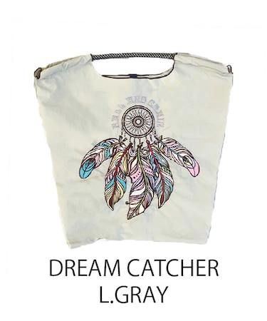 【Ball＆Chain/ボールアンドチェーン】DREAM CATCHER(M) 刺繍エコバッグ