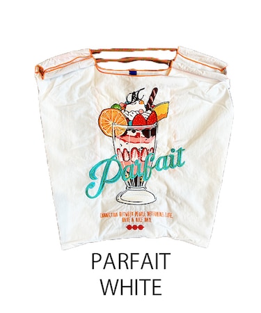 【Ball＆Chain/ボールアンドチェーン】PARFAIT(M) 刺繍エコバッグ