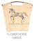 【Ball＆Chain/ボールアンドチェーン】FHM FLOWER HORSE(M) 刺繍エコバッグ