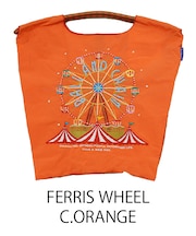 【Ball&Chain/ボールアンドチェーン】FERRIS WHEEL(M) 刺繍エコバッグ
