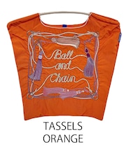 【Ball&Chain/ボールアンドチェーン】TASSELS(M) 刺繍エコバッグ