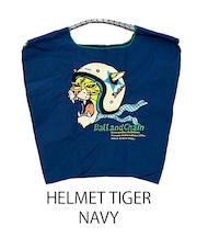 【Ball&Chain/ボールアンドチェーン】HELMET TIGER(M) 刺繍エコバッグ