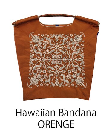 【Ball&Chain/ボールアンドチェーン】Hawaiian Bandana(M) 刺繍エコバッグ