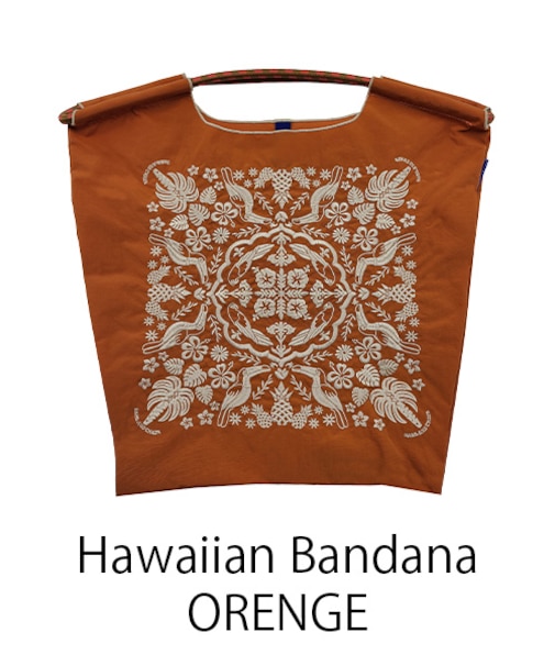 【Ball&Chain/ボールアンドチェーン】Hawaiian Bandana(M) 刺繍エコバッグ