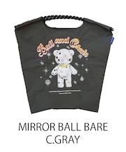 【Ball&Chain/ボールアンドチェーン】MIRROR BALL BARE(M) 刺繍エコバッグ