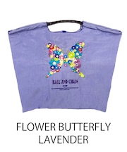 【Ball&Chain/ボールアンドチェーン】FBL FLOWER BUTTERFLY(L)刺繍エコバッグ