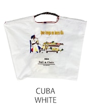 【Ball&Chain/ボールアンドチェーン】CUBA(L) 刺繍エコバッグ