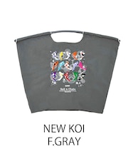 【Ball&Chain/ボールアンドチェーン】NEW KOI(L) 刺繍エコバッグ