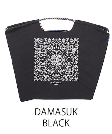 【Ball&Chain/ボールアンドチェーン】DAMASUK(L) 刺繍エコバッグ