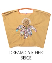 【Ball&Chain/ボールアンドチェーン】DREAM CATCHER(L) 刺繍エコバッグ