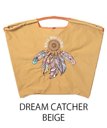 【Ball&Chain/ボールアンドチェーン】DREAM CATCHER(L) 刺繍エコバッグ