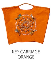 【Ball&Chain/ボールアンドチェーン】KEY CARRIAGE(L) 刺繍エコバッグ