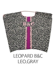 【Ball&Chain/ボールアンドチェーン】LEOPARD B&C(L) 刺繍エコバッグ
