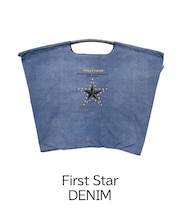 【Ball&Chain/ボールアンドチェーン】fast Star(L) 刺繍エコバッグ
