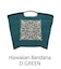 【Ball＆Chain/ボールアンドチェーン】Hawaiian Bandana(L) 刺繍エコバッグ
