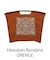 【Ball＆Chain/ボールアンドチェーン】Hawaiian Bandana(L) 刺繍エコバッグ