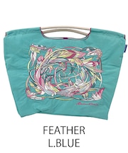 【Ball&Chain/ボールアンドチェーン】FEATHER(L) 刺繍エコバッグ