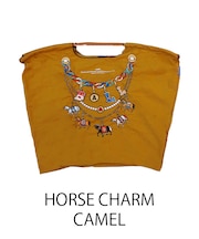 【Ball&Chain/ボールアンドチェーン】HORSE CHARM(L) 刺繍エコバッグ