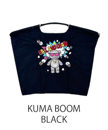【Ball&Chain/ボールアンドチェーン】KUMA BOOM(L) 刺繍エコバッグ