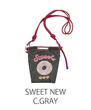 【Ball&Chain/ボールアンドチェーン】SWEET NEW(S) ストラップ付刺繍エコバッグ