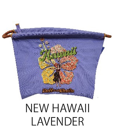 【Ball＆Chain/ボールアンドチェーン】ポーチ NEW HAWAII(L) 刺繍ポーチ