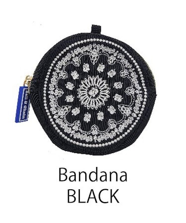 【Ball＆Chain/ボールアンドチェーン】R pouch Bandana 刺繍ポーチ