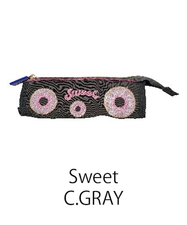 【Ball＆Chain/ボールアンドチェーン】T pouch Sweet 刺繍ポーチ