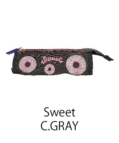 【Ball＆Chain/ボールアンドチェーン】T pouch Sweet 刺繍ポーチ
