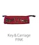 【Ball＆Chain/ボールアンドチェーン】T pouch Key＆Carriage 刺繍ポーチ