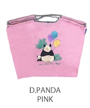 【Ball&Chain/ボールアンドチェーン】D.PANDA(L) 刺繍エコバッグ
