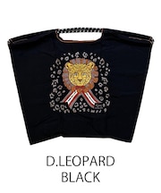 【Ball&Chain/ボールアンドチェーン】D.LEOPARD(L) 刺繍エコバッグ
