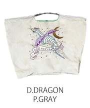 【Ball&Chain/ボールアンドチェーン】D.DRAGON(L) 刺繍エコバッグ