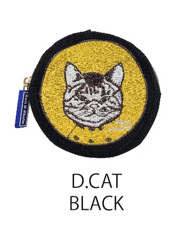 【Ball＆Chain/ボールアンドチェーン】R pouch DCAT 刺繍ポーチ