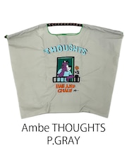 【Ball&Chain/ボールアンドチェーン】Ambe THOUGHTS(L)刺繍エコバッグ