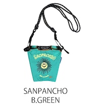 【Ball&Chain/ボールアンドチェーン】RYU.SANPANCHO(S) 刺繍エコバッグ