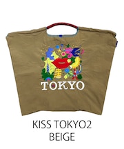 【Ball&Chain/ボールアンドチェーン】KISS TOKYO2(L) 刺繍エコバッグ
