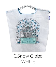 【Ball&Chain/ボールアンドチェーン】C.Snow Globe(M) 刺繍エコバッグ